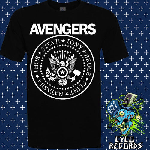 Avengers - Ramones Clasicas - Polera