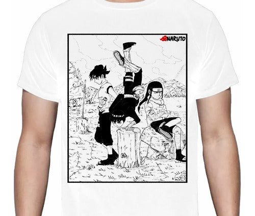 Naruto - Neji Rock Lee Tenten - Polera