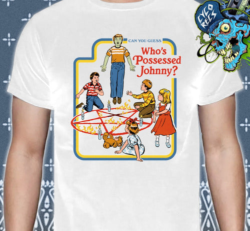 Vintage Evil Kids - Whos Possessed Johnny? - Polera