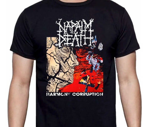 Napalm Death - Harmony Corruption - Polera