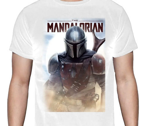 Mandalorian - Poster Star Wars - Polera