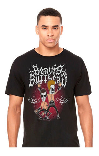 Beavis And Butthead - Black Metal - Polera