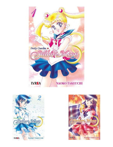 Pack Sailor Moon - Tomos 1, 2 Y 3 - Ivrea Arg. + Regalo