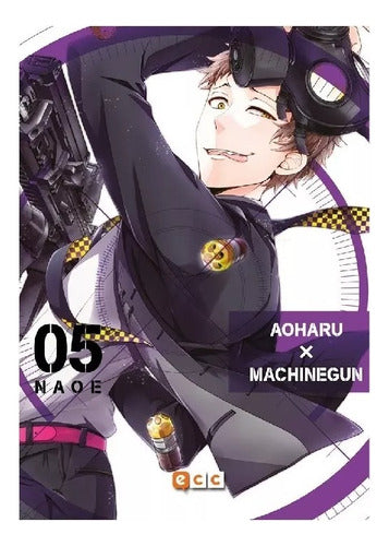 Manga Aoharu X Machinegun - Tomo 5 - Ecc + Regalo