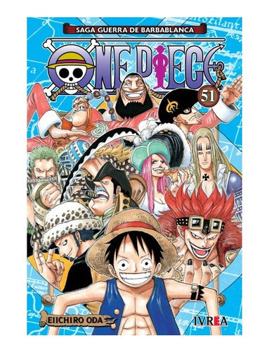 Manga One Piece - Tomo 51 -  Ivrea Argentina + Reg.