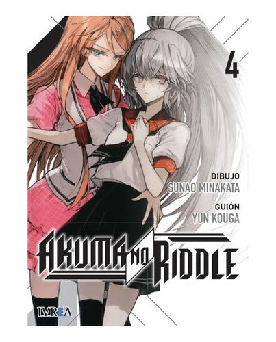 Manga Akuma No Riddle - Tomo 4 - Ivrea Esp. + Reg.