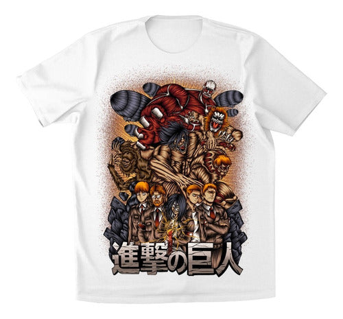 Shingeki No Kyojin - Attack On Titan - Polera