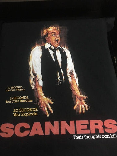 Scanners Their Thoughts Can Kill - Peliculas De Culto - Polera