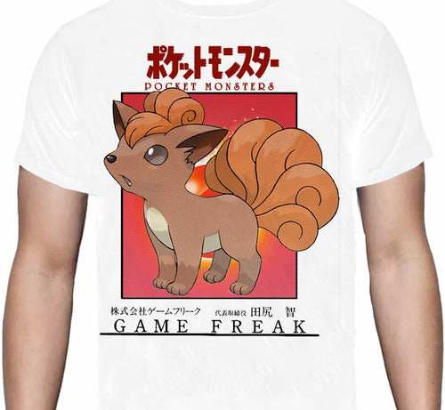 Pokemon - Vulpix - Polera