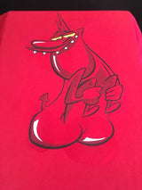 Rojo 2 - La Vaca Y El Pollito - Polera