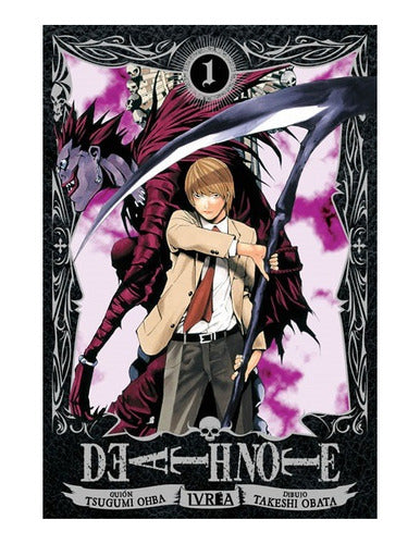 Pack Death Note  Tomos 1, 2 Y 3 Ivrea Arg. + Reg.
