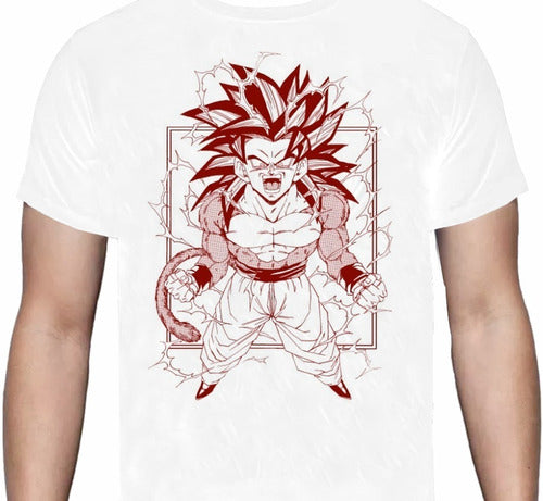 Dragon Ball - Goku Nivel 4 - Polera