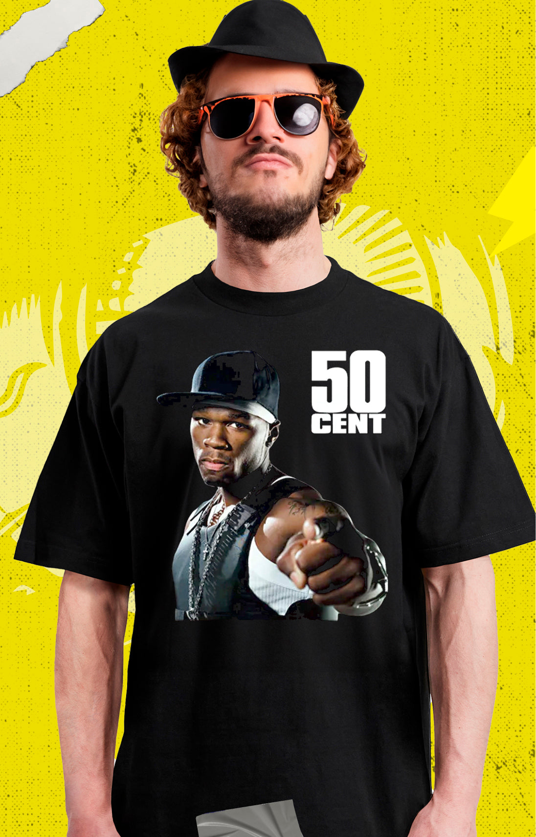 50 Cent - Poster - Polera