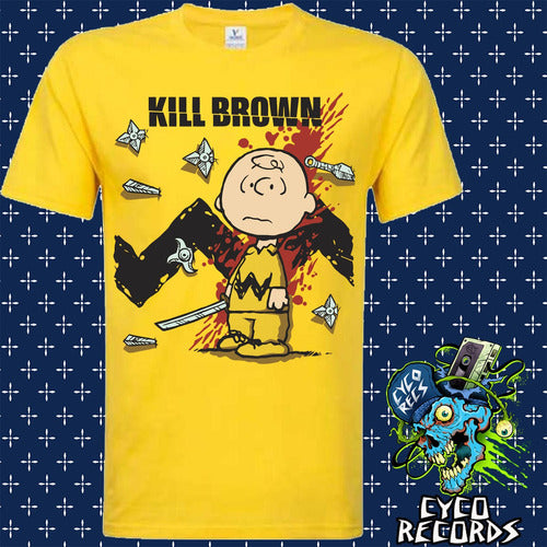 Kill Charlie Brown - Snoopy Amarilla - Polera