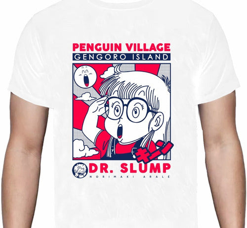 Arale1 - Blanca Dr Slump - Polera