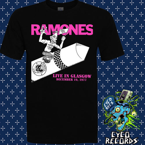Ramones - Live In Glasgow - Polera