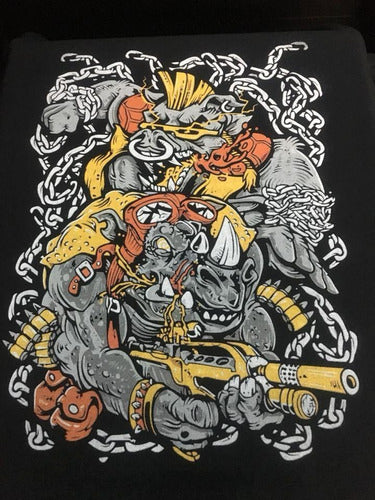 Bebop Y Rocksteady - Animacion - Polera