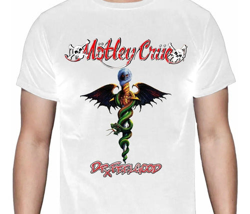 Motley Crue Dr Feelgood - Rock - Polera