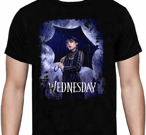 Wednesday - Merlina Familia Addams - Polera