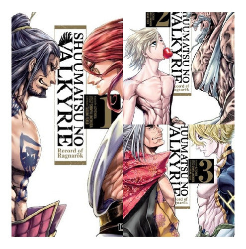 Pack Shuumatsu No Valkyrie Tomos 1,2 Y 3 Ivrea Arg. + Reg.
