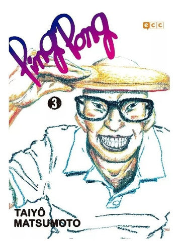 Manga Ping Pong - Tomo 3 - Ecc España + Regalo