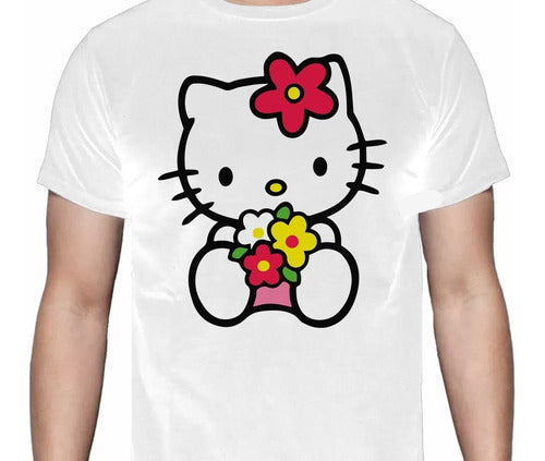 Hello Kitty Flores - Sanrio - Polera