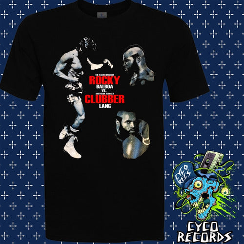 Rocky Vs Clubber Lang - Peliculas De Culto - Polera