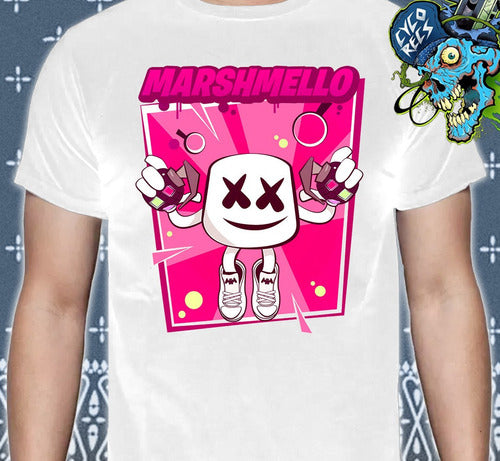 Marshmello  Animación  Polera -  - Polera