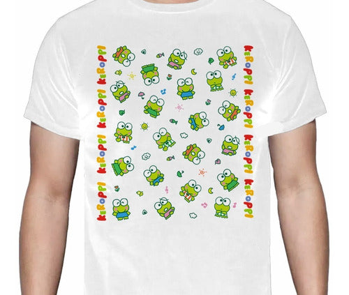 Keroppi - Faces Sanrio - Polera