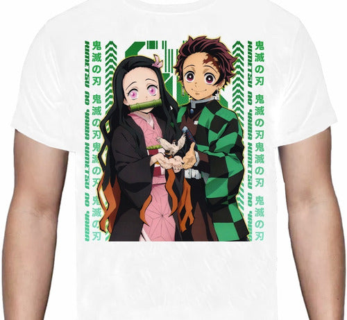 Kimetsu - hermanos - Polera