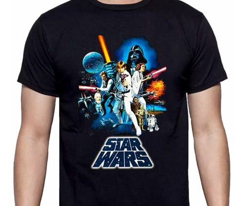 Star Wars - Peliculas De Culto - Polera