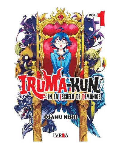 Manga Iruma-kun - Tomo 1 - Ivrea Argentina + Reg.