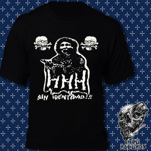 Hhh Sin Identidad - Hardcore Punk - Polera