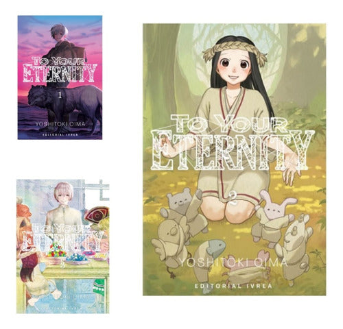 Pack To You Eternity Tomos 1 , 2 Y 3 Ivrea Arg. + Regalo