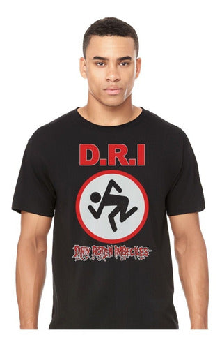 D.r.i - Logo Dirty Rotten Imbeciles - Polera