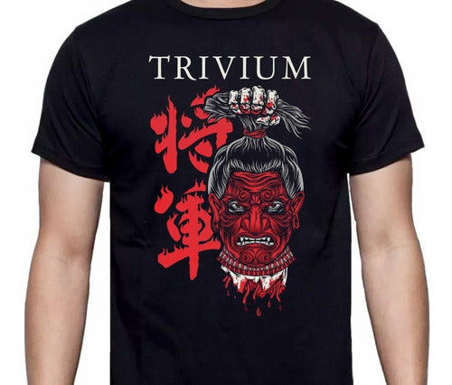 Trivium - Samurai Head - Polera