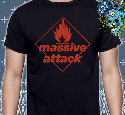 Massive Attack  Blue Lines - Trip Hop - Polera