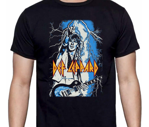 Def Leppard - Guitar - Polera