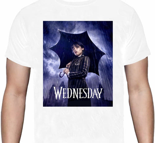 Merlina - Wednesday Tim Burton Addam - Polera