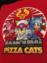 Samurai Pizza Cats - Red - Polera
