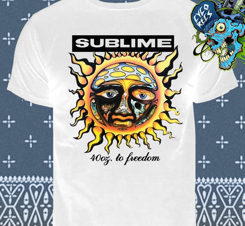 Sublime  40oz. To Freedom - Rock - Polera