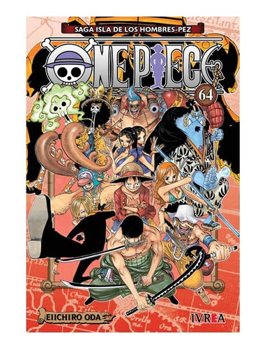 Manga One Piece - Tomo 64 -  Ivrea Argentina + Reg.
