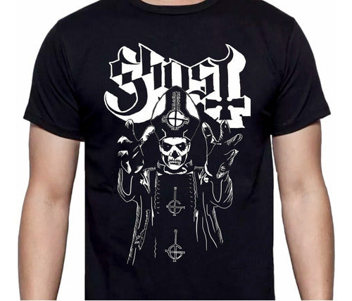 Ghost - White Face - Polera