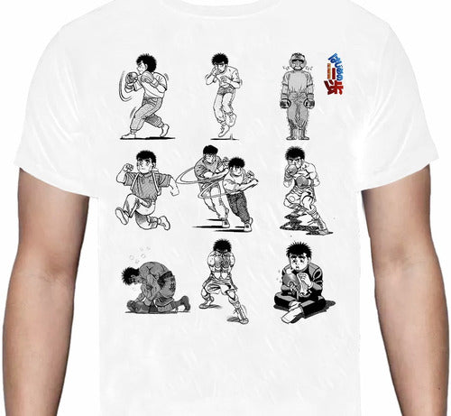 Hajime No Ippo Poses - Anime - Polera