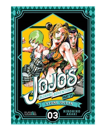 Jojos Bizarre Adventure Parte 6: Stone Ocean 3 + Regalo