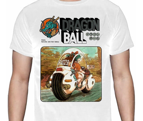Dragon Ball - Bulma Moto - Polera
