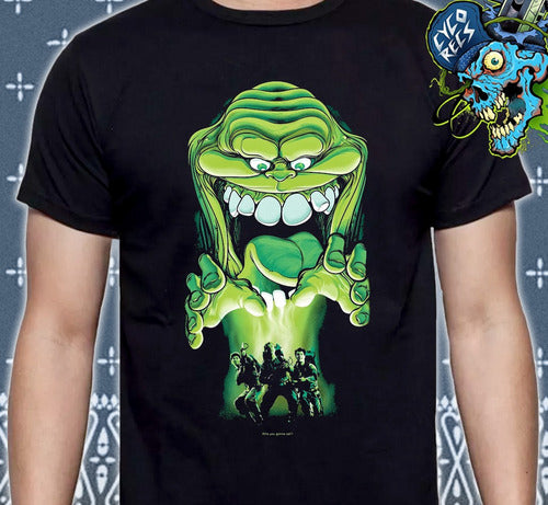 Ghostbuster - Slimer Pegajoso - Polera