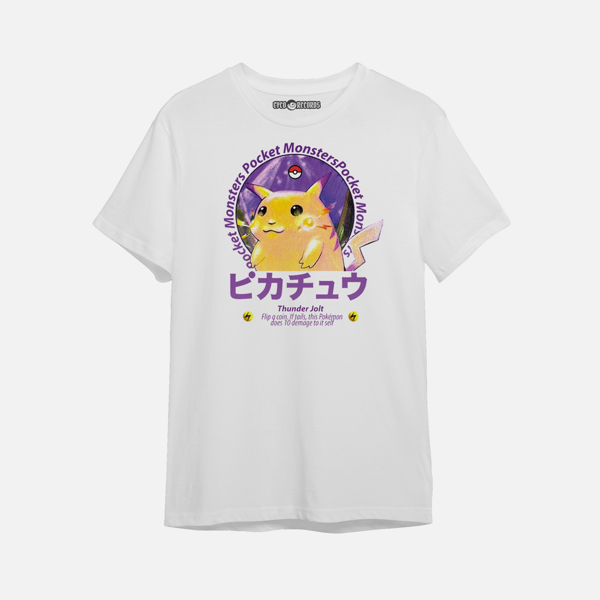 Pikachu Thunder Jolt - Pokemon - Polera