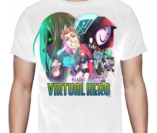 Rubius - Virtual Hero Rubiuh - Polera