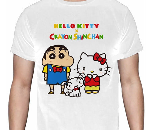 Crayon Shin - chan Hello Kitty - Polera